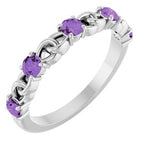 Accented Stackable Ring