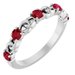 Accented Stackable Ring