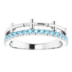Stackable Cross Ring