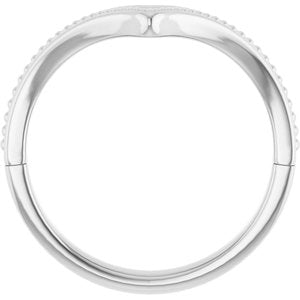 Beaded V Ring