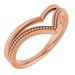 Beaded V Ring