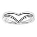 Beaded V Ring