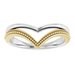 Beaded V Ring