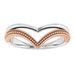 Beaded V Ring
