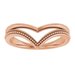 Beaded V Ring