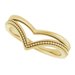 Beaded V Ring