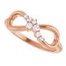 Accented Infinity-Inspired Ring