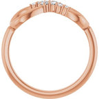 Accented Infinity-Inspired Ring