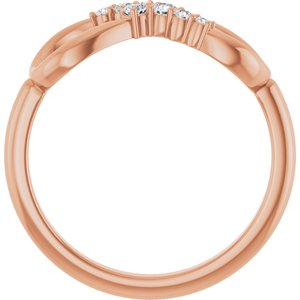 Accented Infinity-Inspired Ring
