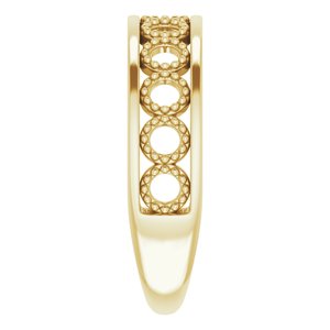 Stackable Geometric Ring