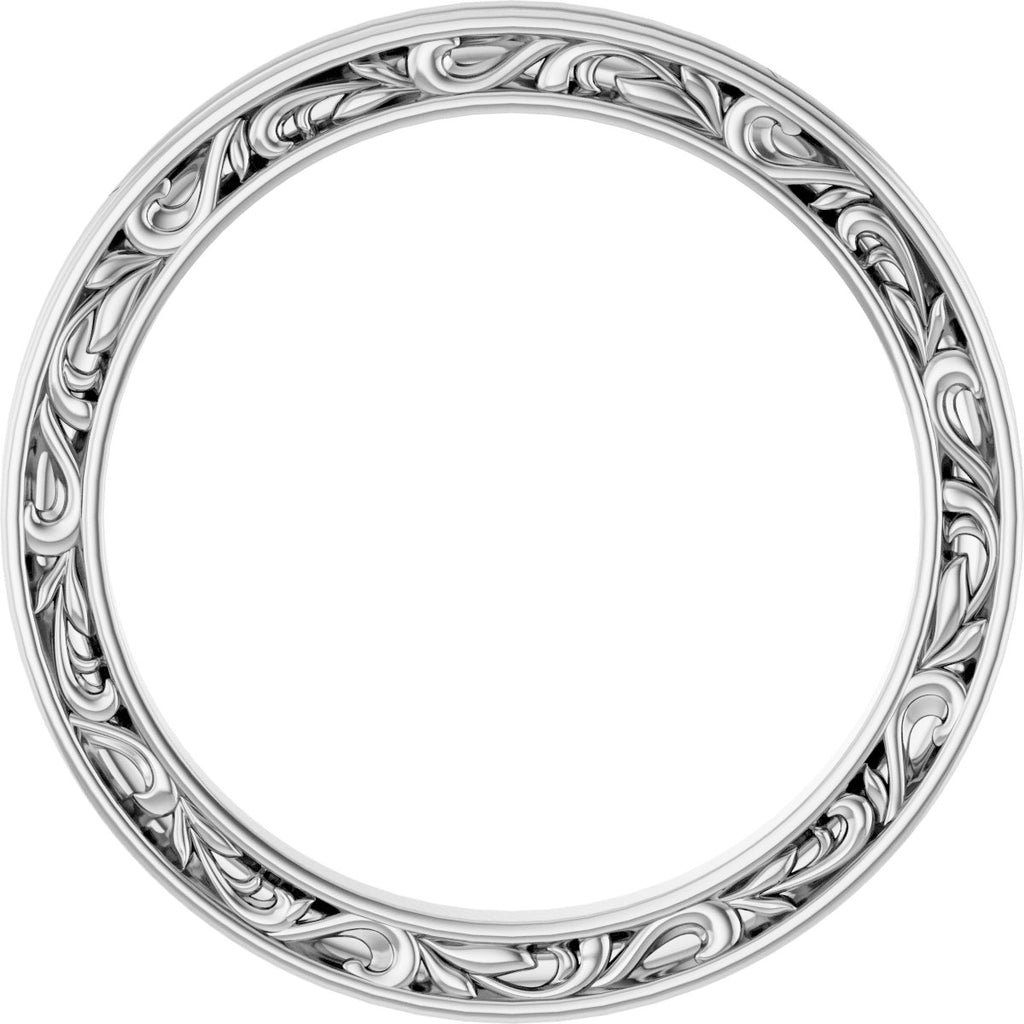 Floral Flat Band