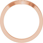 Vintage-Inspired V Ring