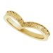 Vintage-Inspired V Ring