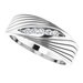 Grooved Accented Ring