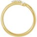 Three-Stone Bypass Ring