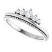Stackable Crown Ring