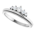 Stackable Crown Ring