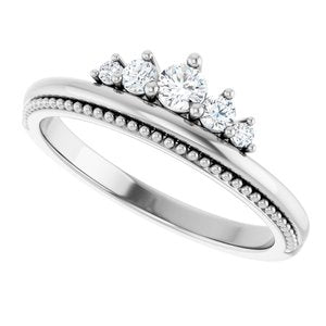 Stackable Crown Ring