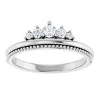 Stackable Crown Ring