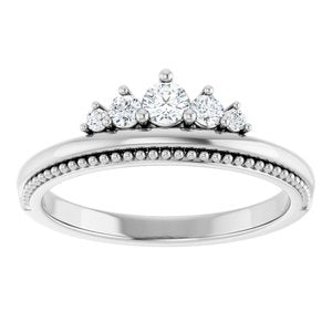 Stackable Crown Ring