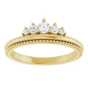 Stackable Crown Ring