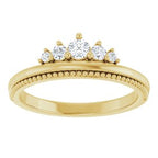 Stackable Crown Ring
