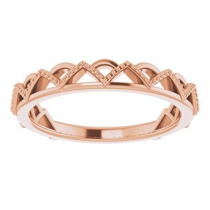 Stackable Crown Ring