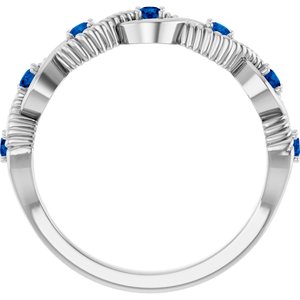 Accented Stackable Ring