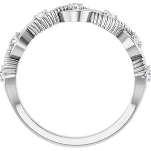 Accented Stackable Ring