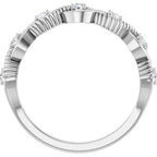 Accented Stackable Ring