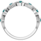 Accented Stackable Ring