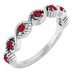 Accented Stackable Ring