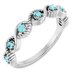 Accented Stackable Ring