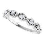 Accented Stackable Ring