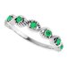 Accented Stackable Ring