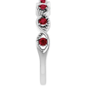 Accented Stackable Ring