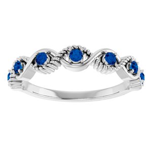 Accented Stackable Ring