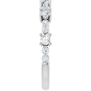 Accented Stackable Ring