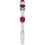 Accented Stackable Ring