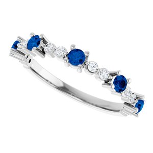 Accented Stackable Ring