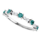 Accented Stackable Ring