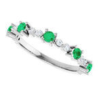 Accented Stackable Ring