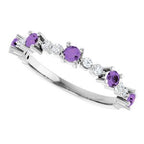 Accented Stackable Ring