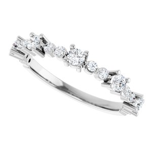 Accented Stackable Ring