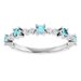 Accented Stackable Ring