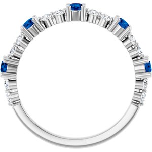 Accented Stackable Ring