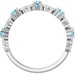 Accented Stackable Ring