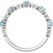 Accented Stackable Ring