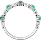 Accented Stackable Ring