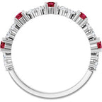 Accented Stackable Ring